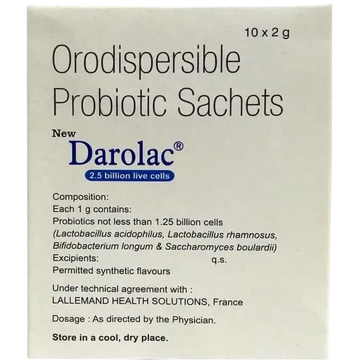 darolac sachet 2 gm